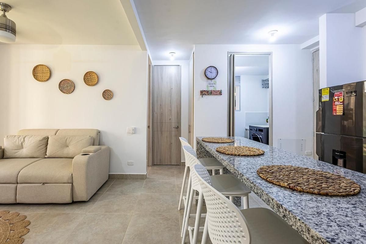 Oasis Caribeño Cerca De La Playa Apartamento