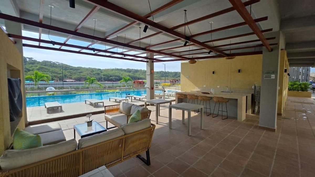 Oasis Caribeño Cerca De La Playa Apartamento